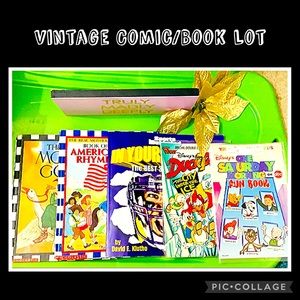 ✨5/$25 Vintage Comic/Book Lot✨